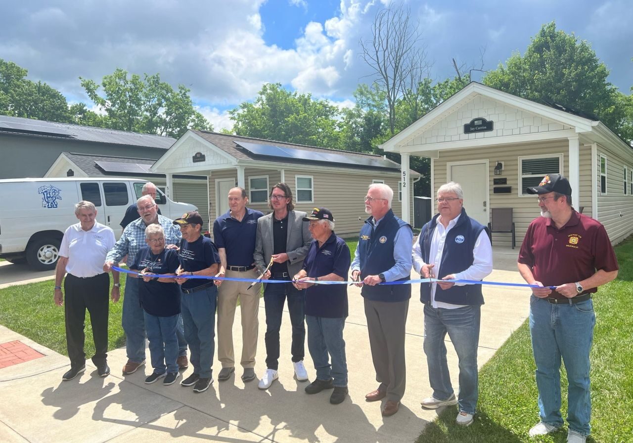 Veterans Village 820 Solar Panel Donation